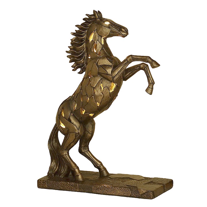 Светеща фигурка на кон Veronese 28,5 см