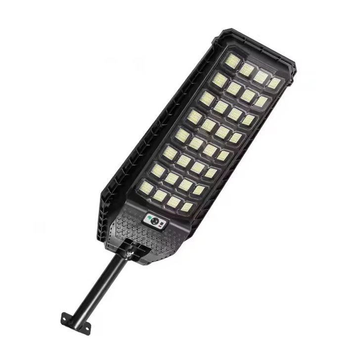 Lampa solara stradala cu 640 LED-uri, Putere1600W, Acumulatori 6000mAh, Inaltime 74cm