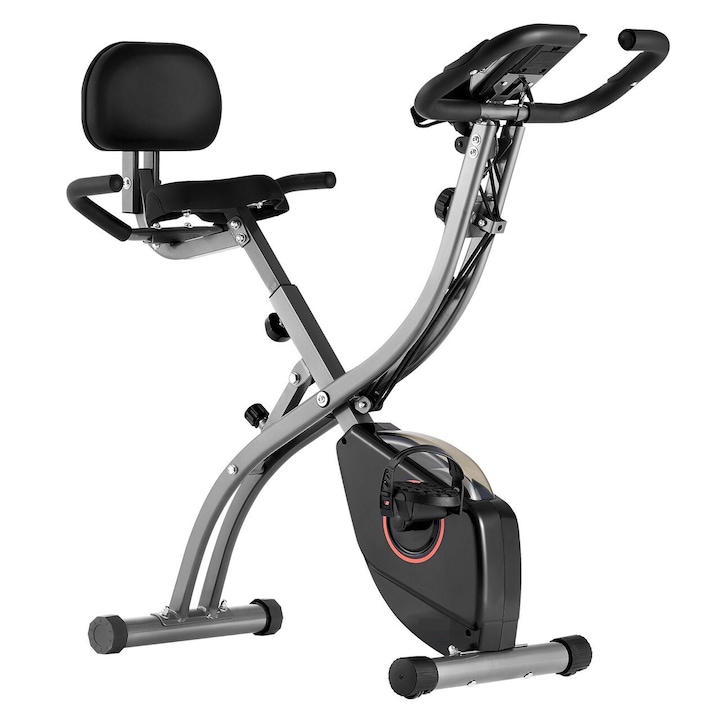 Bicicleta pliabila 3 in 1, max 150 kg, 8 niveluri, Cadru otel