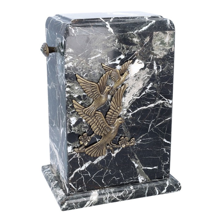 Urna cenusa, Remember Forever, S-12GBZ, negru, simplu