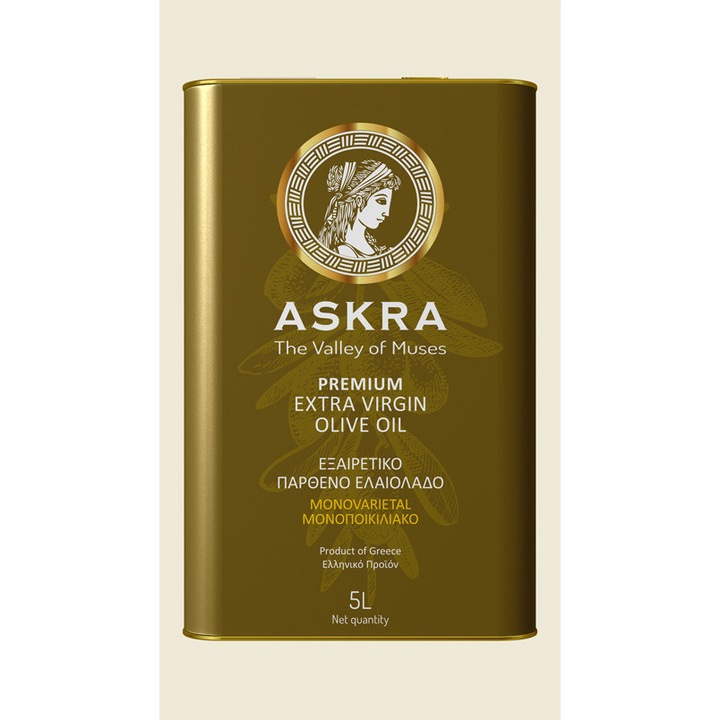 Ulei de Masline Extravirgin Premium ASKRA, aciditate < 0,3 - 5L