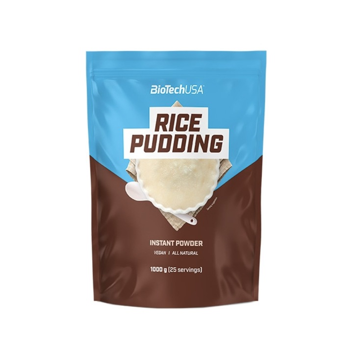 Proteine din zer Biotech Usa, Rice Pudding, 1.000 Kg
