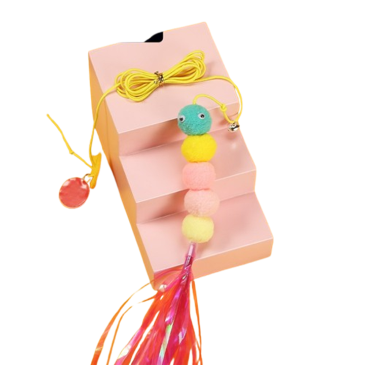 Macskajáték, csengő, bársony, 200x3x200cm