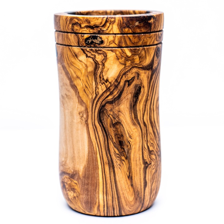 Cutie ustensile bucatarie rotunda Trapani 15 x 9 cm