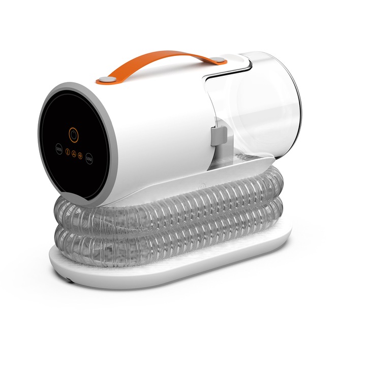 Прахосмукачка за тоалетна за домашни любимци, 5 в 1 Дезодорант нисък шум 2L Капацитет Бял