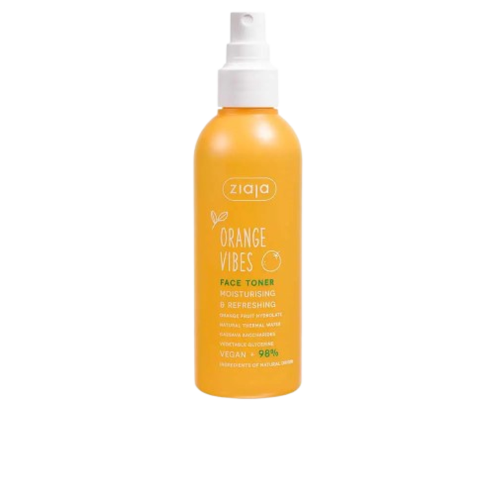 Toner facial hidratant cu extracte de nuca de cocos si portocale, ZIAJA Coconut & Orange Vibes, 190 ml