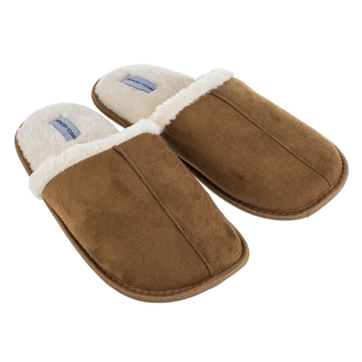 Домашни чехли за мъже, Кафяв