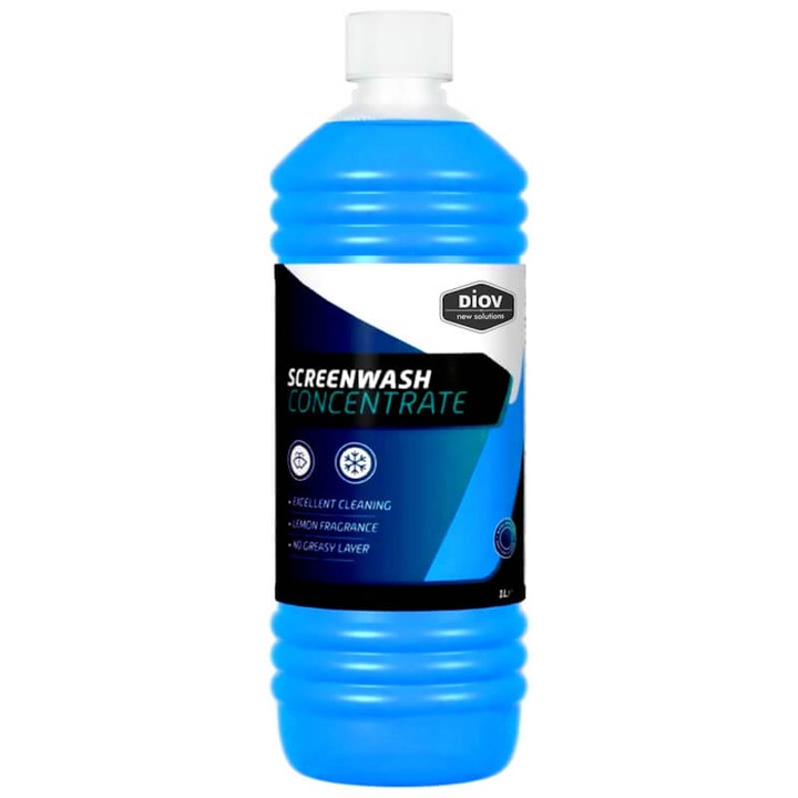 Lichid parbriz concentrat iarna DIOV® 1L, eficient pana la -50°C