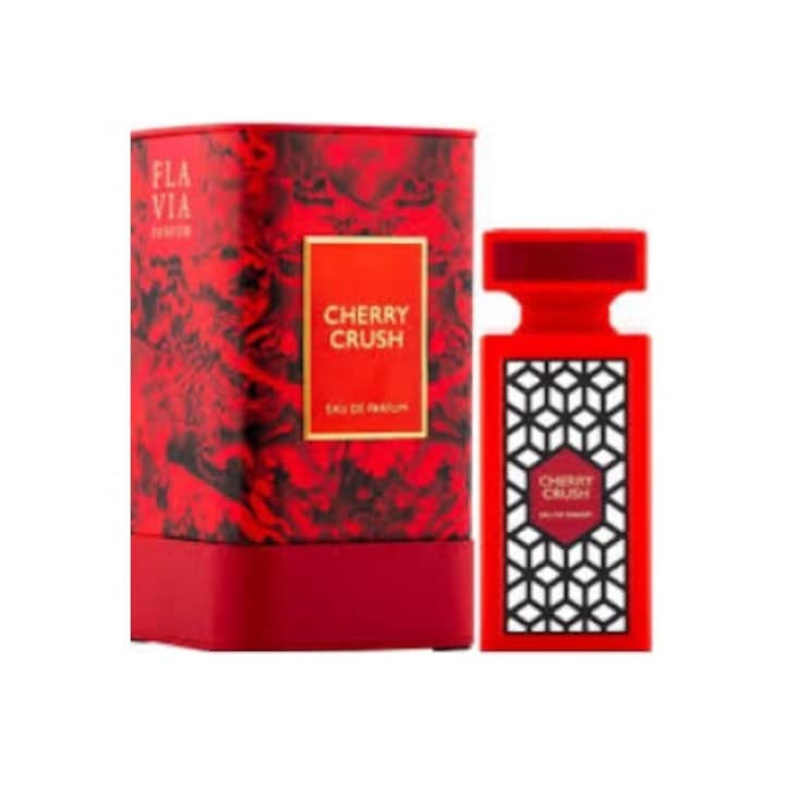 Парфюмна вода Flavia Cherry Crush, 90 мл, Нотки на череша, Роза