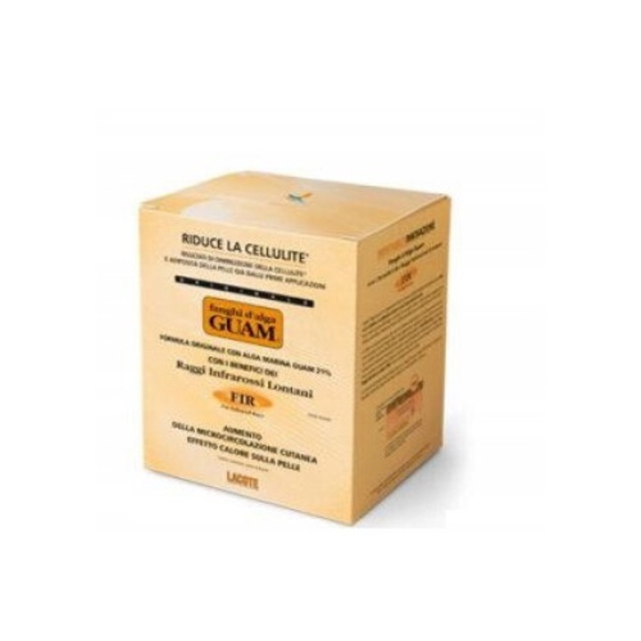 Concentrat de namol GUAM pentru slabire, anti-celulita, 500g, formula intensa, cu turmalina, pentru toate tipurile de piele