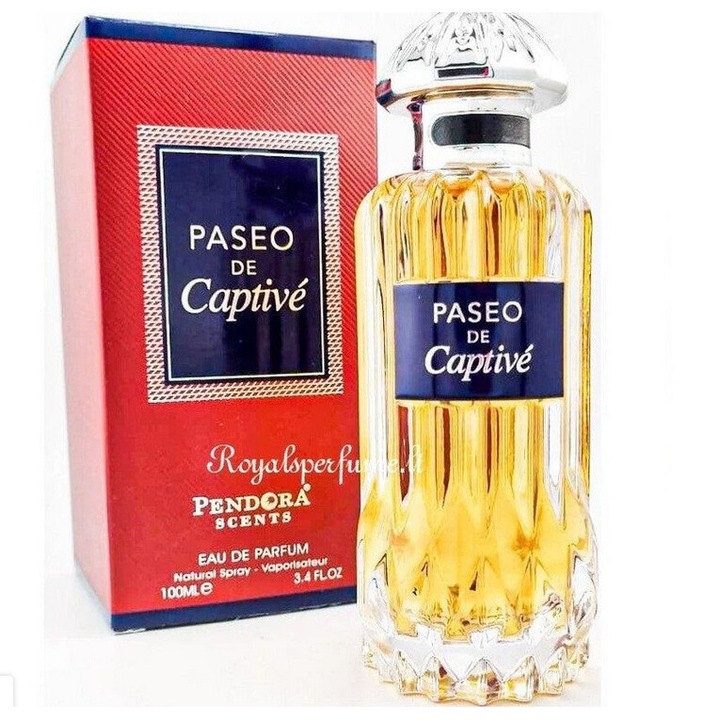 Parfum pentru barbati, Paris Corner, Paseo de Captive, 100ml, citrice, vanilie