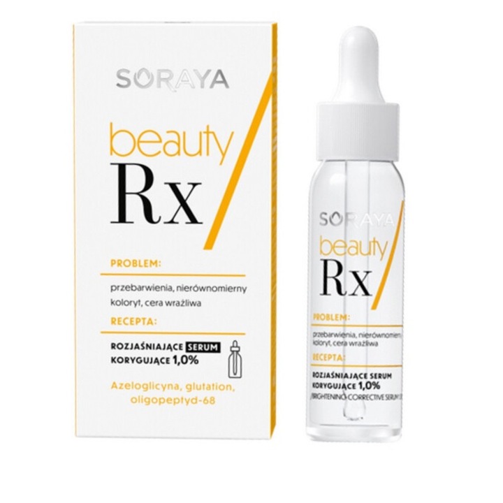 Серум за лице Soraya, за чувствителна кожа, намаляване на пигментни петна, 30 мл