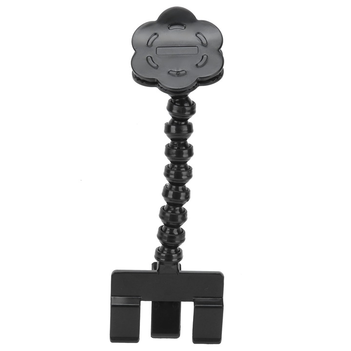 Selfie stick Jormftte, flexibil, suport pentru smartphone, ajustabil, negru