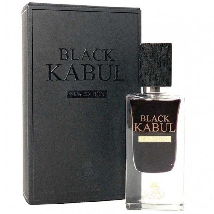 Parfum Fragrance World Black Kabul, 60ml, aromás jegyek, uniszex