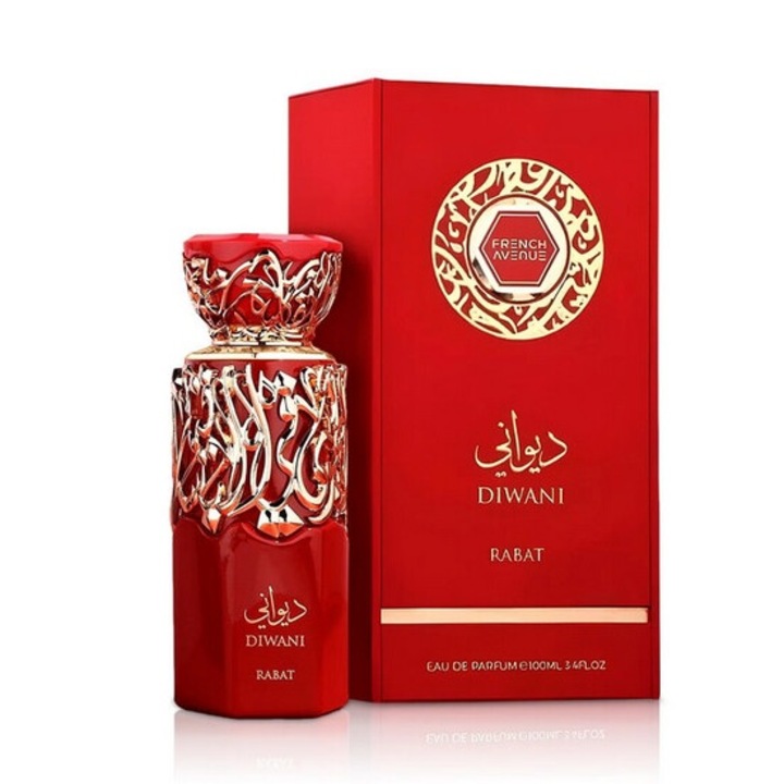 Fragrance World Diwani Rabat uniszex parfüm, 100 ml, gyümölcsös és virágos jegyekkel