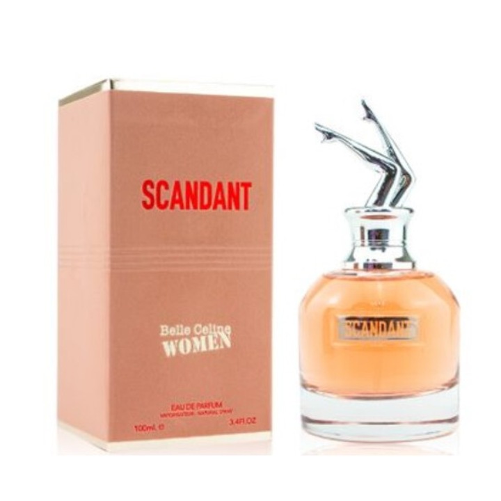Парфюм за жени, Fragrance World, Belle Celine Scandant, 100 мл, бергамот, ванилия