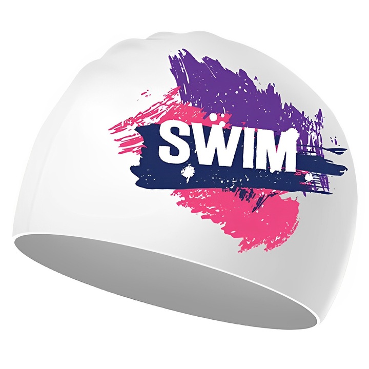 Casca Inot pentru Copii, BYONDSELF®, Elasticitate, Impermeabila, Silicon, 23cm