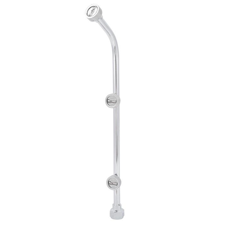 Jormftte rozsdamentes acél mezőgazdasági porlasztó, 23x2cm, finom porlasztó hatással, belső menetes csatlakozással