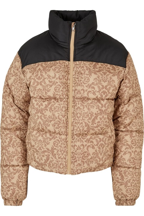 Дамско пухено яке Urban Classics, Union Beige, Бежов