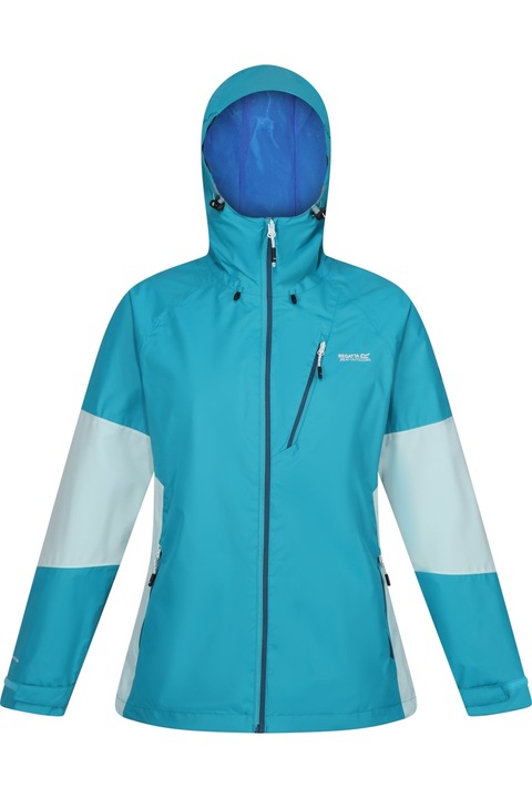 Regatta Highton V női vízálló kabát, Tahoe kék/fehérített aqua, Tahoe Blue