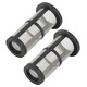 Set 2 filtre de inlocuire pentru curatarea piscinei, inox si cauciuc, dimensiuni 70x26mm, compatibile cu Zodiac Polaris 280 380 360 180