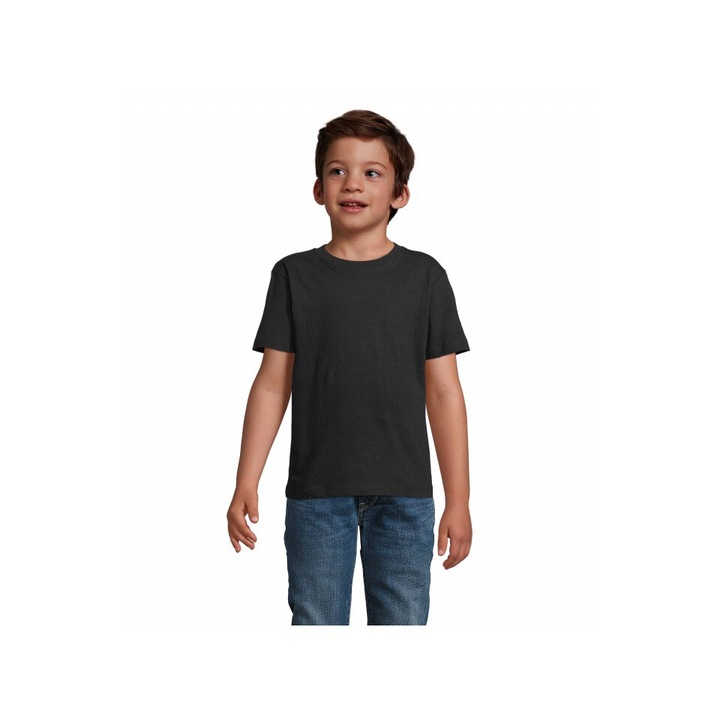 Gyermek póló, SOL'S IMPERIAL KIDS - SO11770, Fekete
