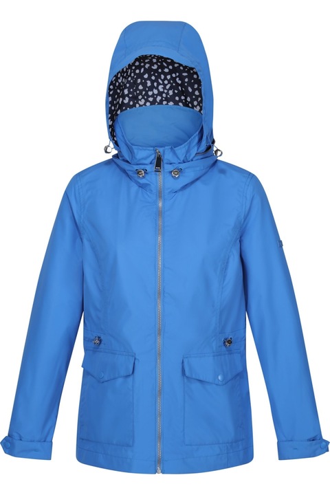 Női Regatta Navassa vízálló kabát, Sonic Blue, Melange indigókék