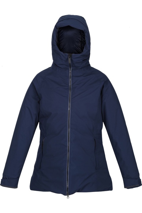 Női Regatta Sanda II vízálló dzseki, sötétkék, Tengerészkék, 42