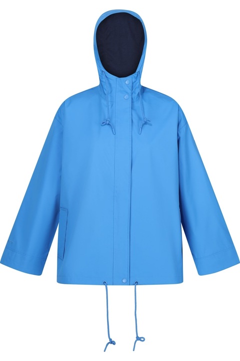 Női Regatta Sarika vízálló kabát, Sonic Blue, Melange indigókék