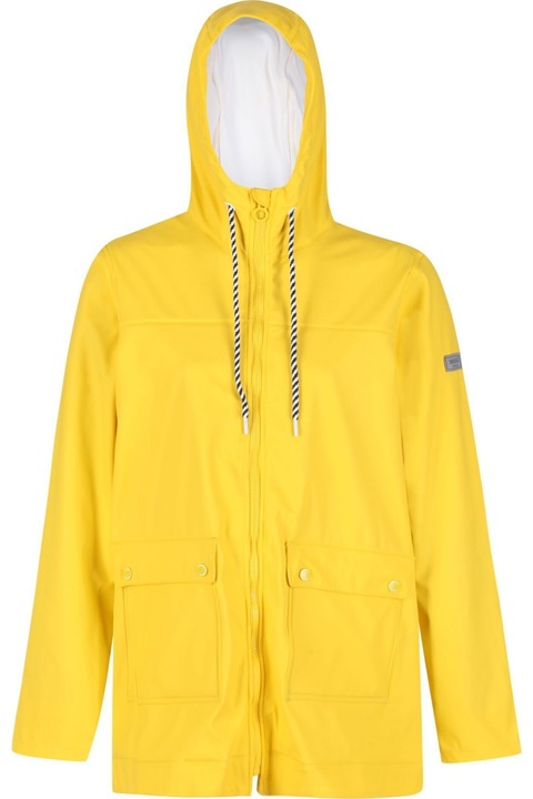 Regatta Tinsley női vízálló kabát, sárga kukorica, Sárga, 38