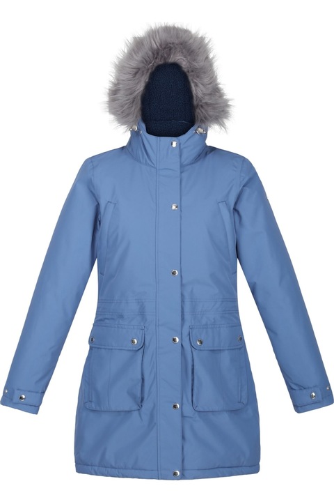 Női Regatta Voltera vízálló kabát, kék pala, Világoskék