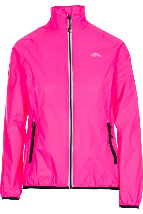 Női Trespass Beaming vízálló dzseki, Hi Visibility rózsaszín, Neonrózsaszín