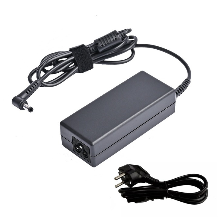 Incarcator, Dgkeyh, ABS, 65W, Pentru Laptopuri ASUS, Conector 5.5x2.5mm, Voltaj Universal 100-264V, Negru