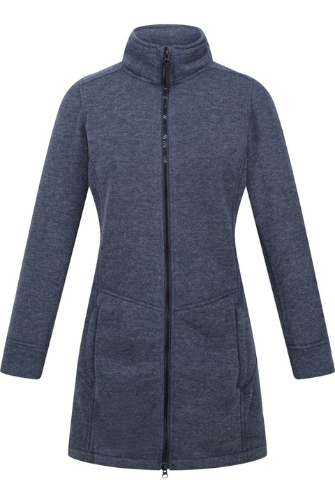 Anderby női regatta polár pulóver dzseki, Admiral Blue, Melange tengerészkék