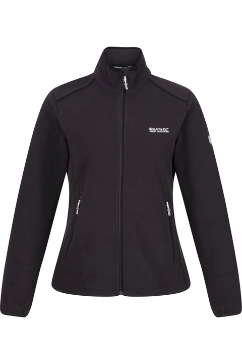Regatta Floreo IV női polár pulóver dzseki, kőris, Fekete