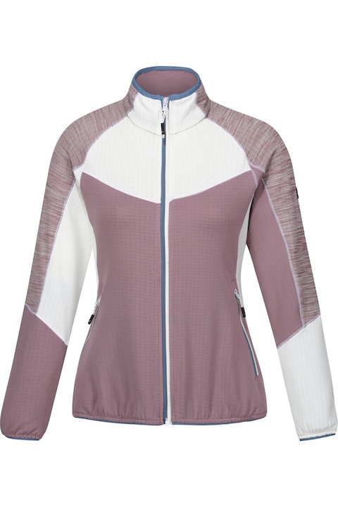 Hepley II női Regatta polár pulóver dzseki, heather / fehér, Szilvalila