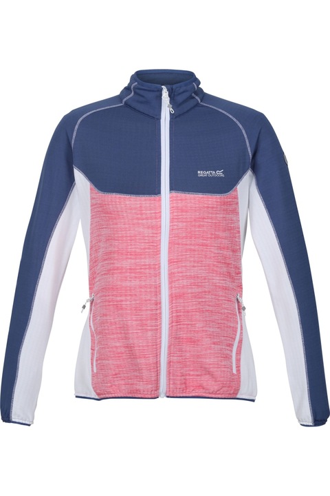 Hepley női regatta polár pulóver dzseki, Fruit Dove/Dusty Evenings, Púderrózsaszín