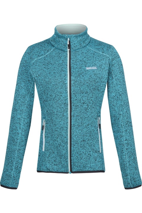 Newhill női regatta polár pulóver dzseki, Tahoe kék/fehérített aqua, Tahoe Blue