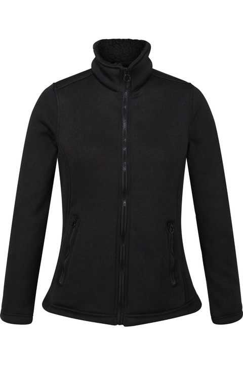 Razia II női Regatta polár pulóver dzseki, fekete, Fekete