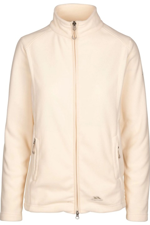 Trespass Renato gyapjú pulóver dzseki női, krém/pirosító, Melange világosszürke