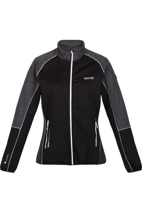 Női Regatta Yare VI dzseki, fekete/pecsétzsír, Fekete