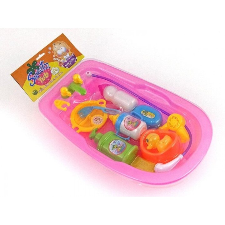 Set ingrijire papusi bebelusi, ADAR, 40x26x5cm, blister, multicolor