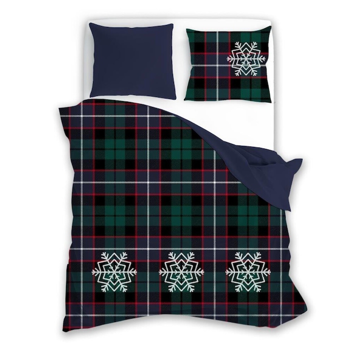 Ágynemű, Faro, Nordic, 140x200cm, 2x70x90cm, többszínű