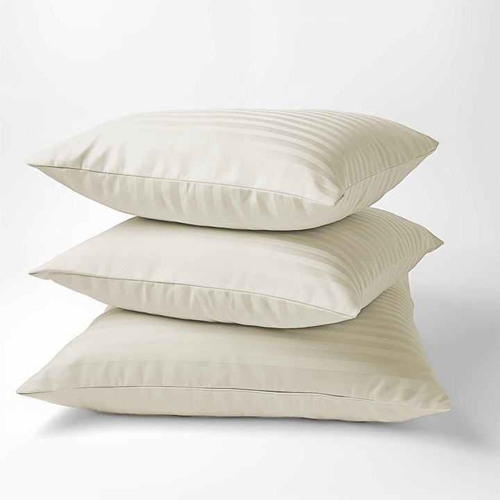 Калъфка за възглавница Detexpol, памук, бяла, 40 х 40 см