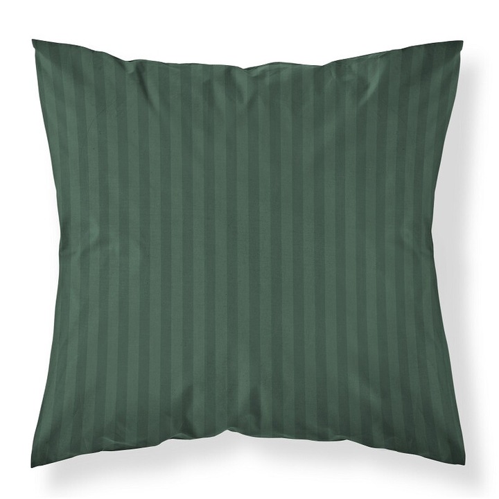 Калъфка за възглавница Detexpol, 40x40см, памук, маслинено зелена