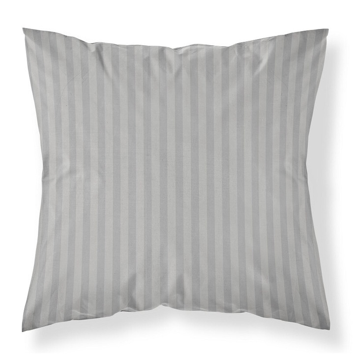 Fata de perna Detexpol, 40x40 cm, 100% bumbac, gri deschis