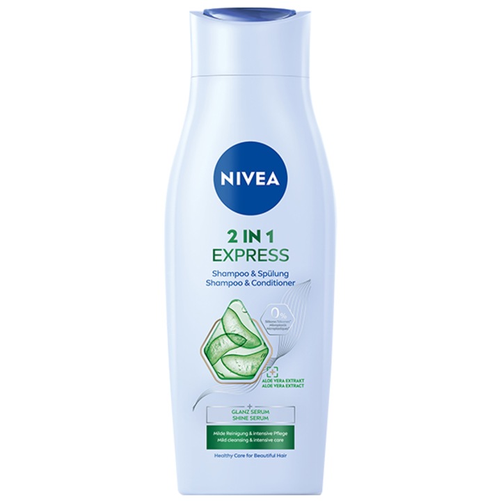 Sampon si balsam 2 in 1 Nivea Express, 250ml
