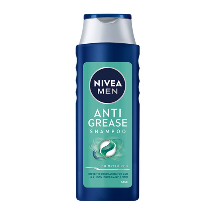 Sampon Nivea Men pentru par gras, 400 ml