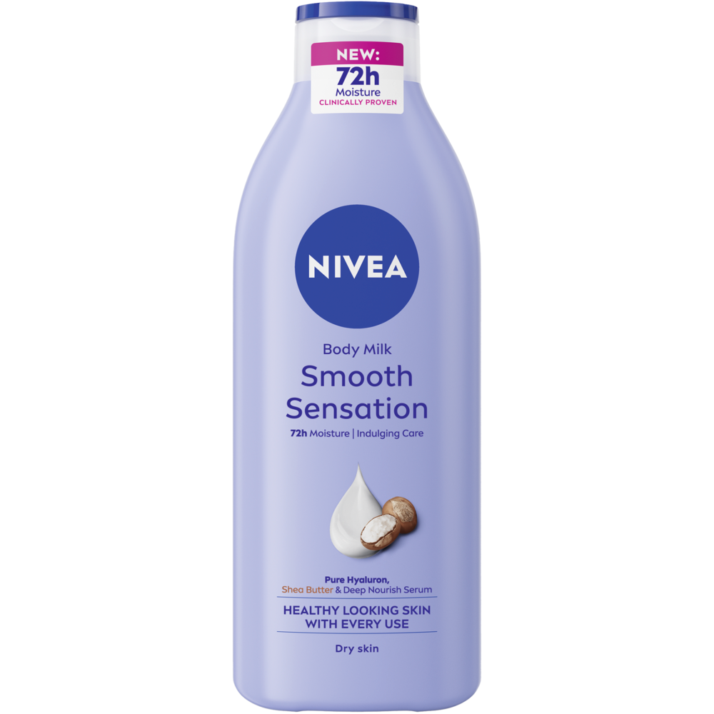 Lapte de corp hidrantant Nivea Smooth Sensation, pentru piele uscata, 400 ml