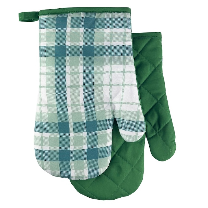 2 db mágneses konyhai kesztyű készlet, Euromat, poliészter, 16 x 27 cm, többszínű